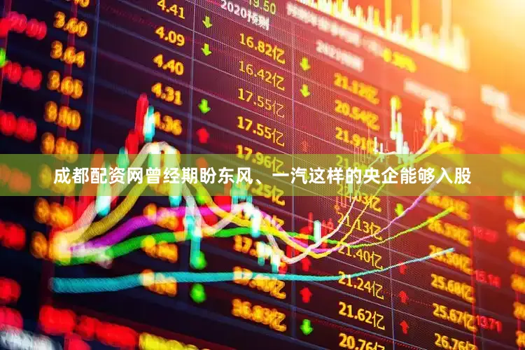 成都配资网曾经期盼东风、一汽这样的央企能够入股